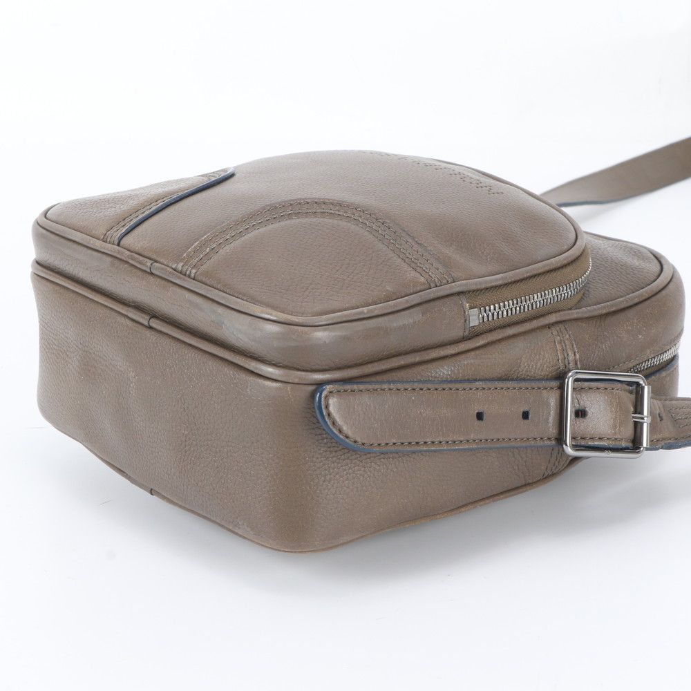 Louis Vuitton Cuir Bequia Trotteur Leather Shoulder Bag Crossbody Messenger — view 4