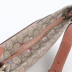 Gucci GG Supreme Star Leather Shoulder Bag Crossbody Wnm with — view 8