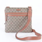 Gucci GG Supreme Star Leather Shoulder Bag Crossbody Wnm with