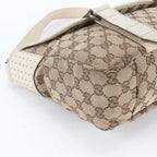 Gucci GG Canvas Leather Shoulder Bag Crossbody — view 6