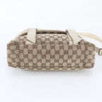 Gucci GG Canvas Leather Shoulder Bag Crossbody — view 5