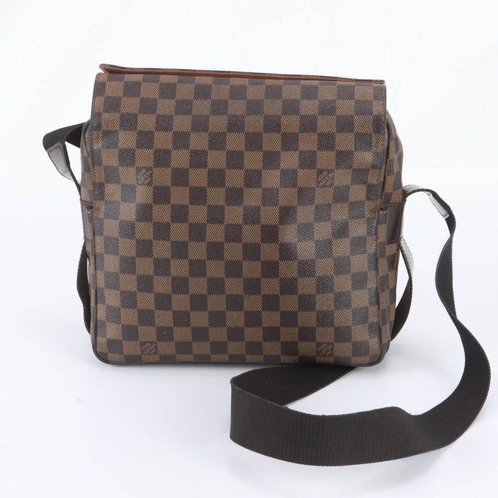 Louis Vuitton Damier Naviglio Leather Shoulder Bag Crossbody Messenger