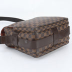 Louis Vuitton Damier Naviglio Leather Shoulder Bag Crossbody Messenger — view 5