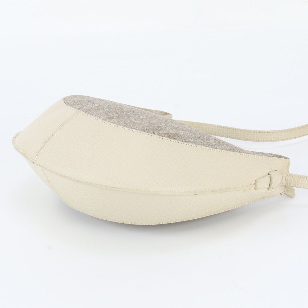 Loewe Leather Canvas 2-Way Shoulder Bag Hand — view 5