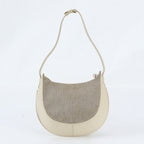 Loewe Leather Canvas 2-Way Shoulder Bag Hand