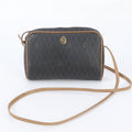 Dior Vintage Honeycomb Pattern Leather Shoulder Bag Crossbody