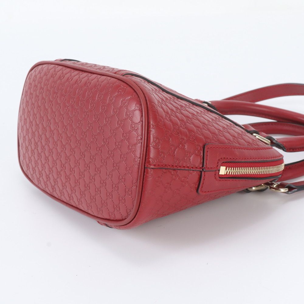 Gucci Micro Guccissima Leather 2-Way Handbag Crossbody Shoulder — view 5
