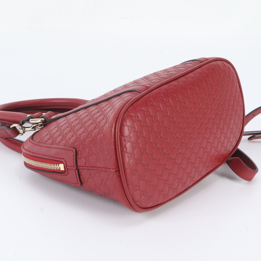 Gucci Micro Guccissima Leather 2-Way Handbag Crossbody Shoulder — view 6