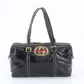 Gucci Interlocking Sherry Line Leather Shoulder Bag Tote