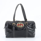 Gucci Interlocking Sherry Line Leather Shoulder Bag Tote