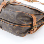 Louis Vuitton Monogram Saumur 30 Leather Shoulder Bag Crossbody Messenger — view 4