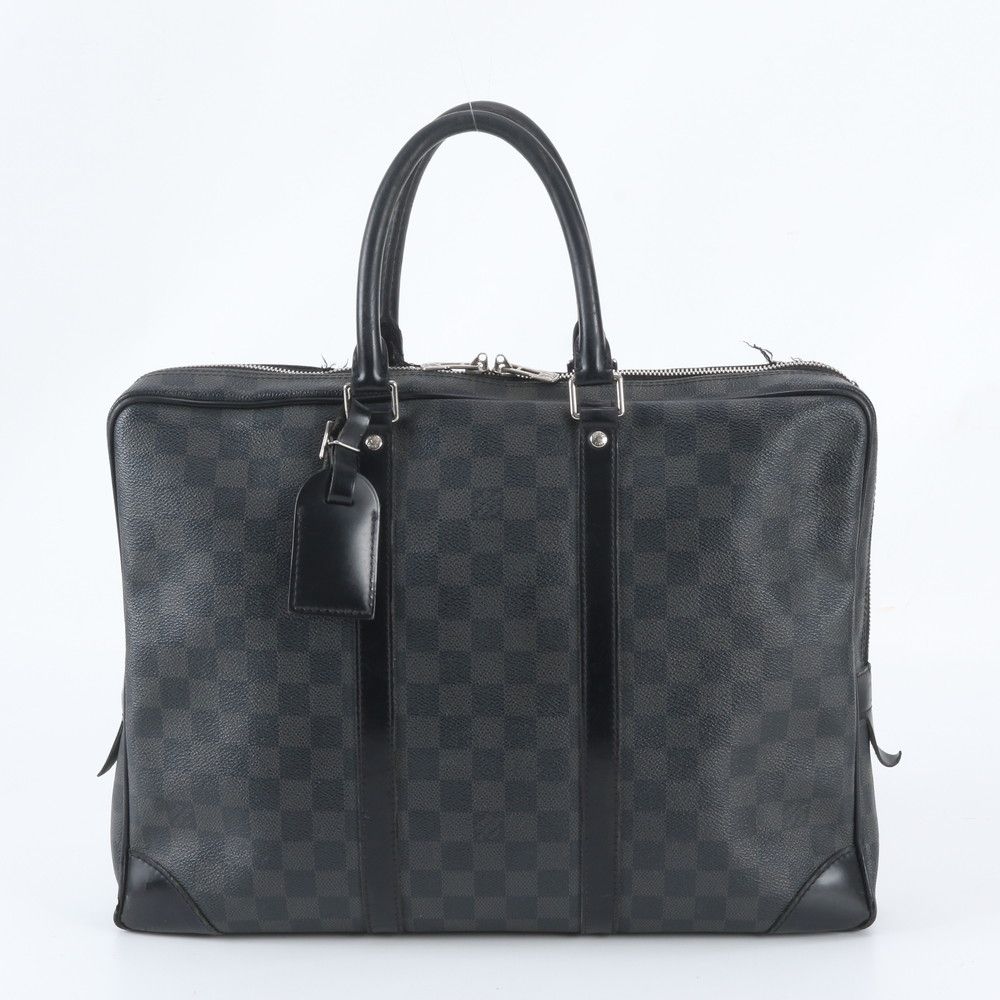 Louis Vuitton Damier Graphite Porte Document Voyage Business Bag