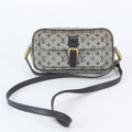 Louis Vuitton Monogram Mini Juliette MM Navy Leather Shoulder Bag Crossbody
