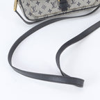 Louis Vuitton Monogram Mini Juliette MM Navy Leather Shoulder Bag Crossbody — view 2