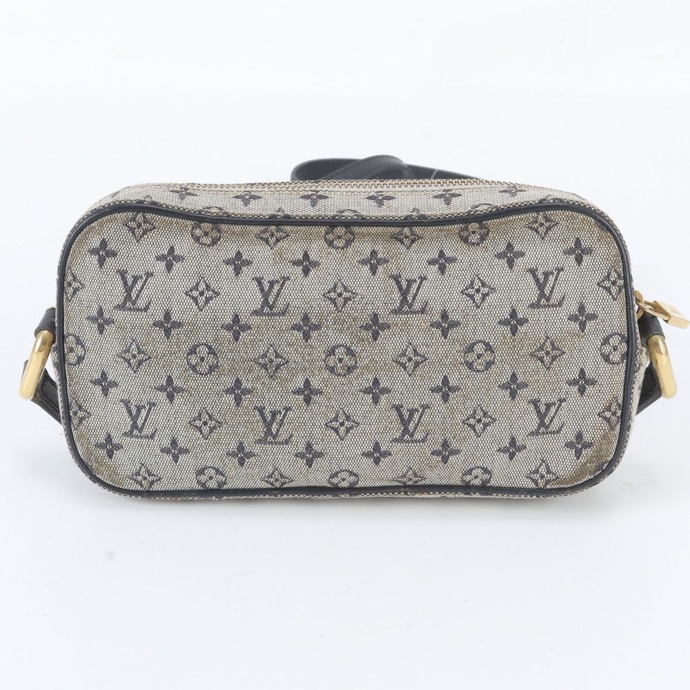 Louis Vuitton Monogram Mini Juliette MM Navy Leather Shoulder Bag Crossbody — view 3