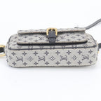Louis Vuitton Monogram Mini Juliette MM Navy Leather Shoulder Bag Crossbody — view 6