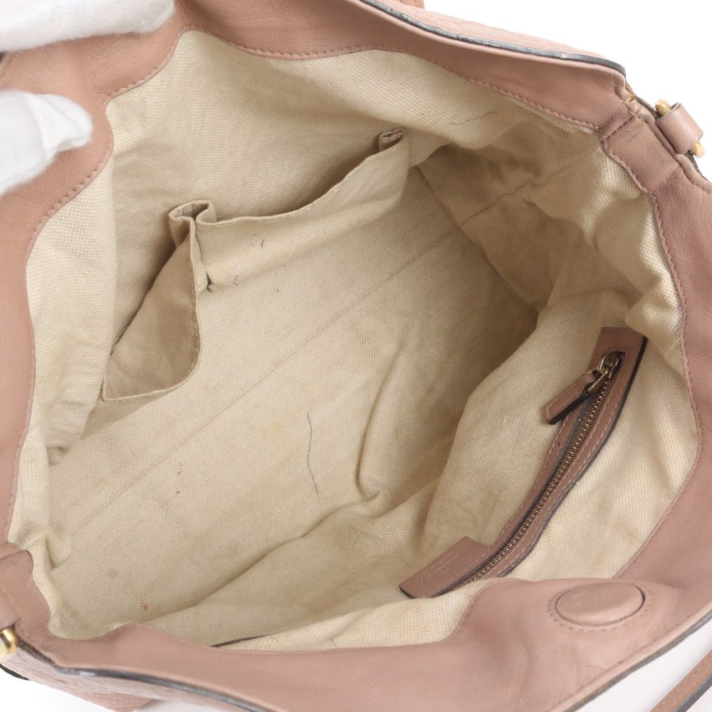 Gucci Guccissima Leather Tote Shoulder Hand — view 7