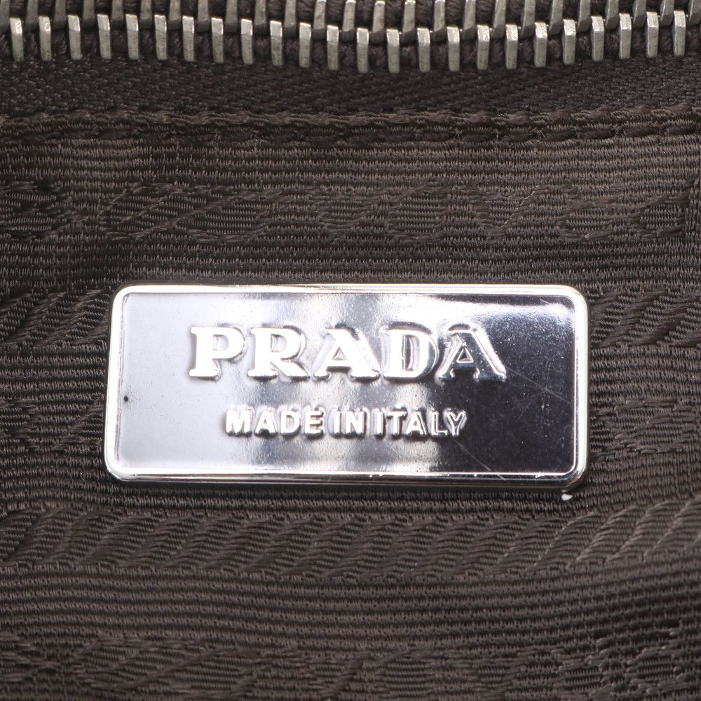 Prada Leather Tote Shoulder Hand — view 8