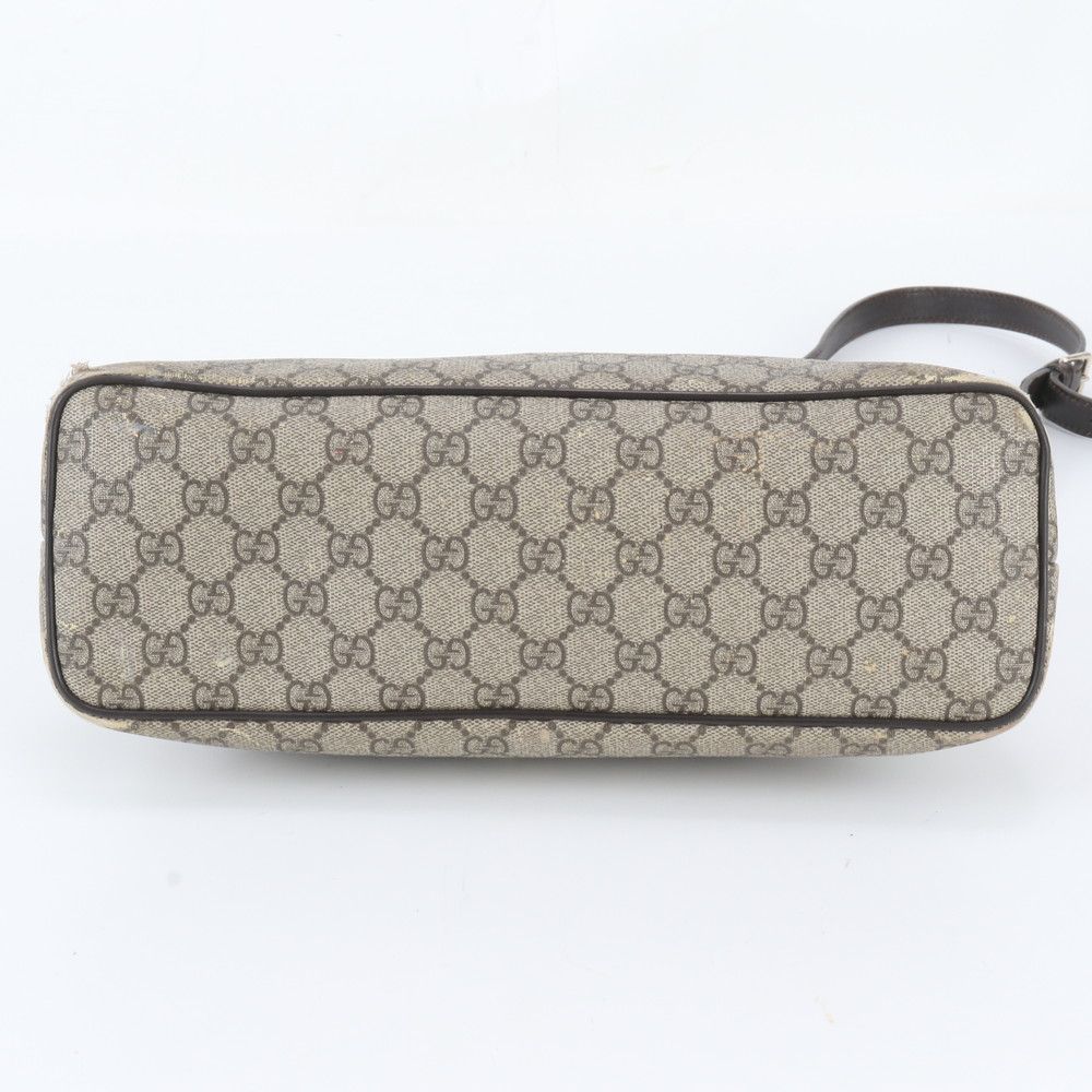 Gucci GG Supreme Leather 2-Way Shoulder Bag Crossbody Hand Tote — view 7