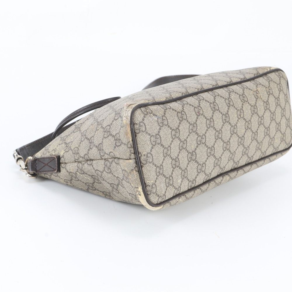 Gucci GG Supreme Leather 2-Way Shoulder Bag Crossbody Hand Tote — view 6