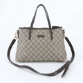Gucci GG Supreme Leather 2-Way Shoulder Bag Crossbody Hand Tote