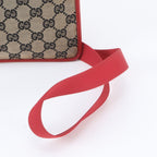 Gucci GG Canvas Leather Shoulder Bag Crossbody — view 2