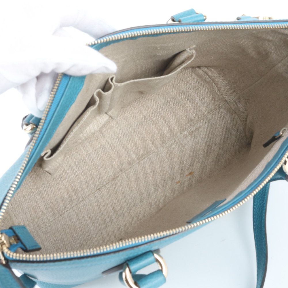 Gucci Interlocking 2-Way Shoulder Bag Crossbody Hand — view 8