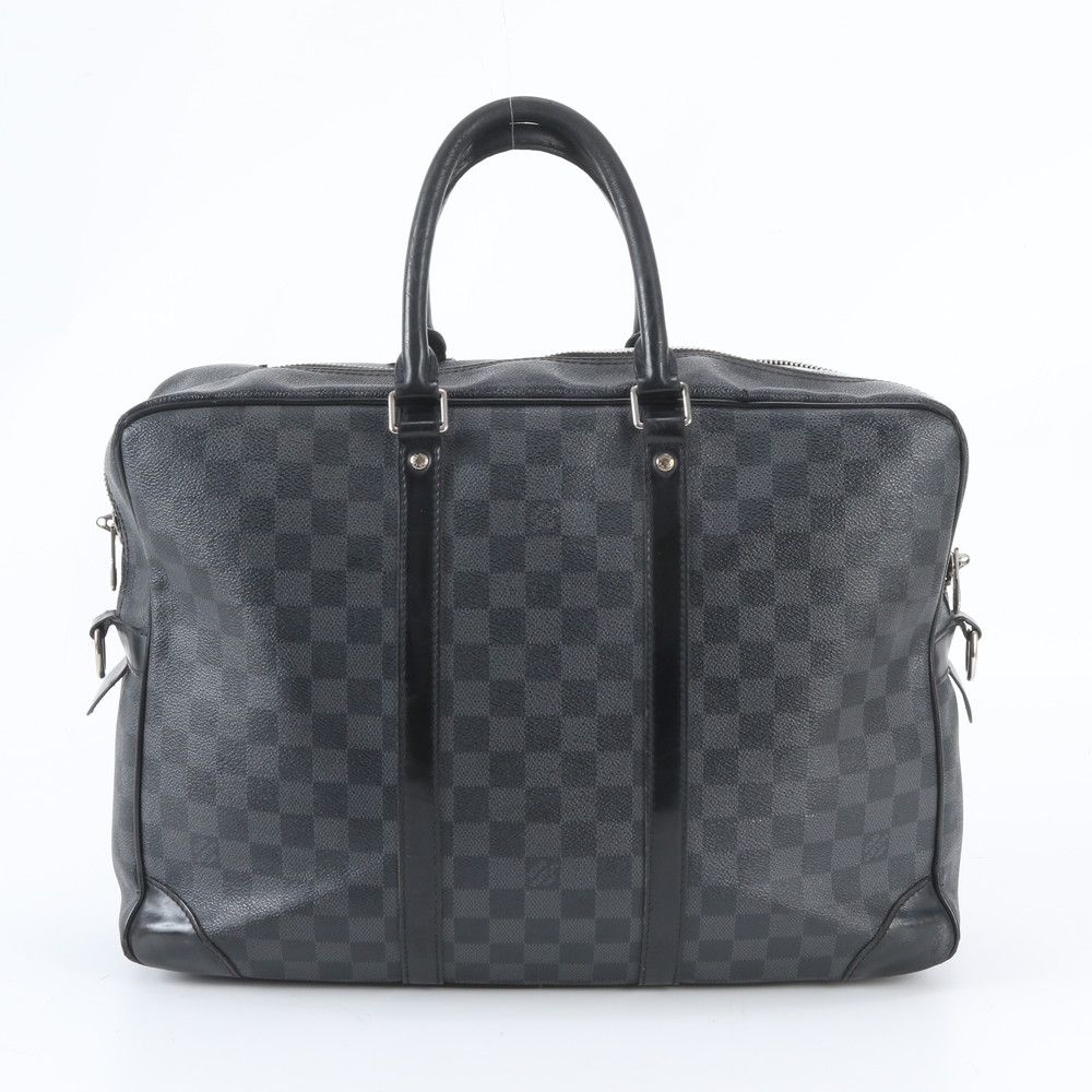 Louis Vuitton Damier Graphite Porte Document Voyage GM Pdv Business Bag