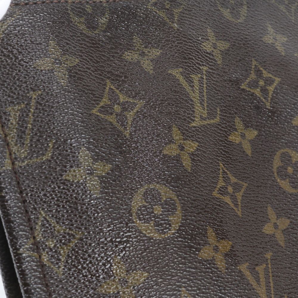 Louis Vuitton Monogram Poche Document Leather Clutch Pouch — view 7