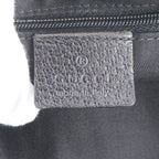 Gucci GG Canvas Abbey Leather Tote Shoulder Hand Black — view 8