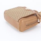 Gucci Vintage Micro GG Leather Canvas Shoulder Bag Crossbody — view 4
