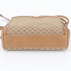 Gucci Vintage Micro GG Leather Canvas Shoulder Bag Crossbody — view 6