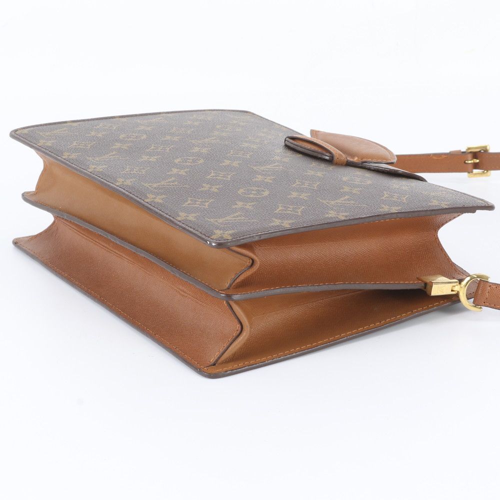 Louis Vuitton Monogram Courcel Leather Shoulder Bag Crossbody — view 4