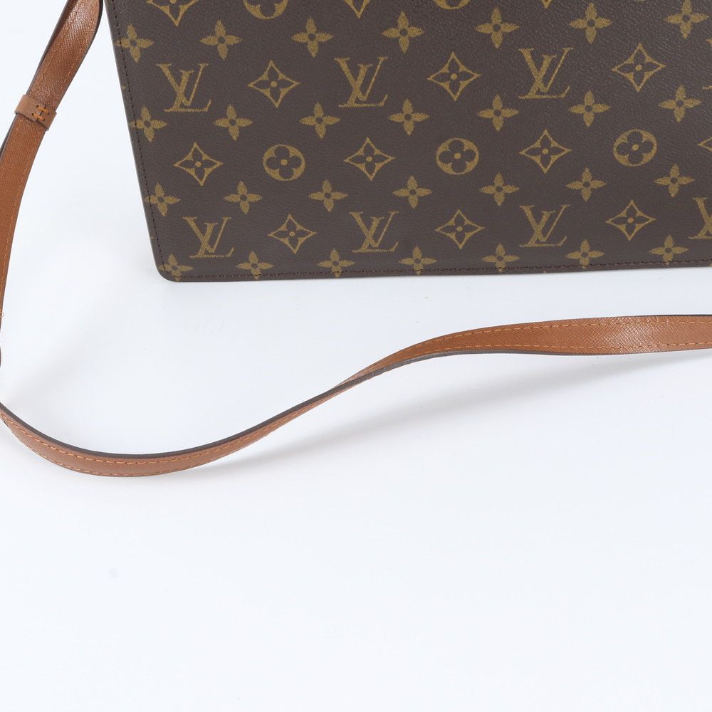 Louis Vuitton Monogram Courcel Leather Shoulder Bag Crossbody — view 2