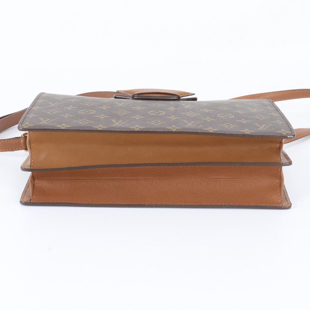 Louis Vuitton Monogram Courcel Leather Shoulder Bag Crossbody — view 6