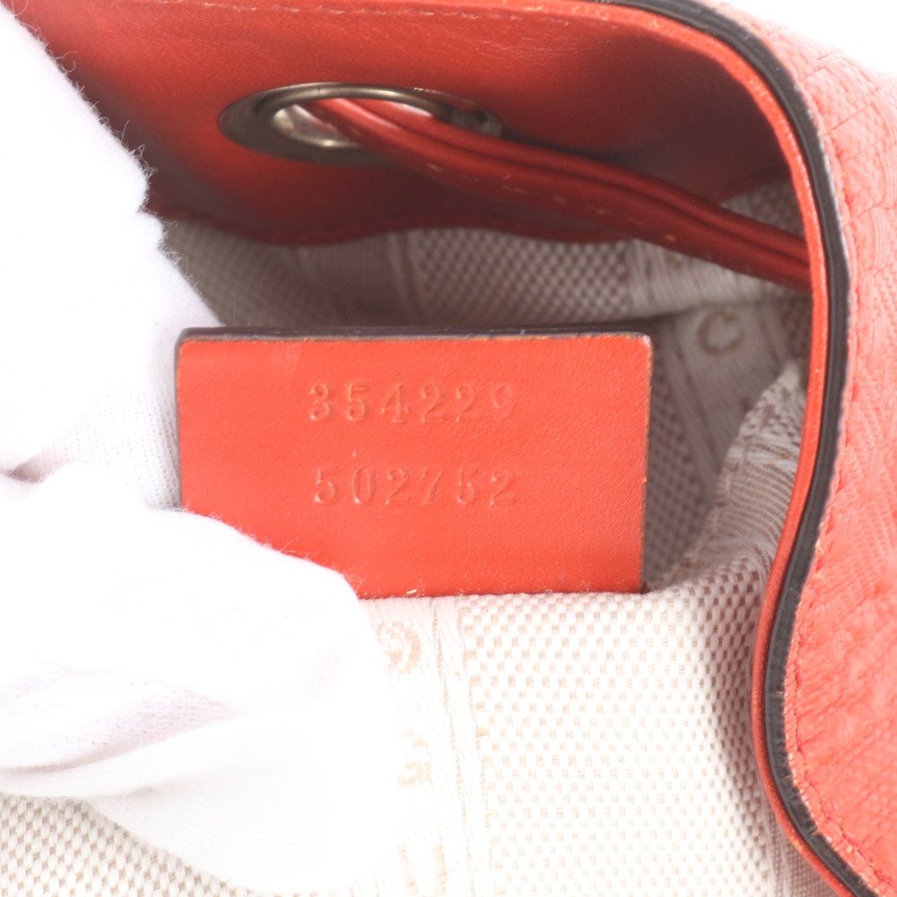 Gucci Diamante Bright Leather Shoulder Bag Crossbody — view 9