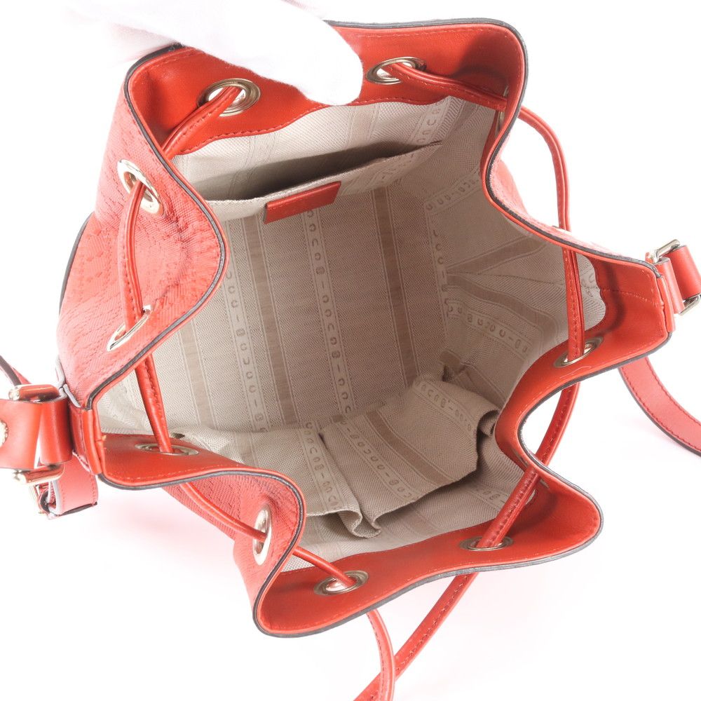 Gucci Diamante Bright Leather Shoulder Bag Crossbody — view 7