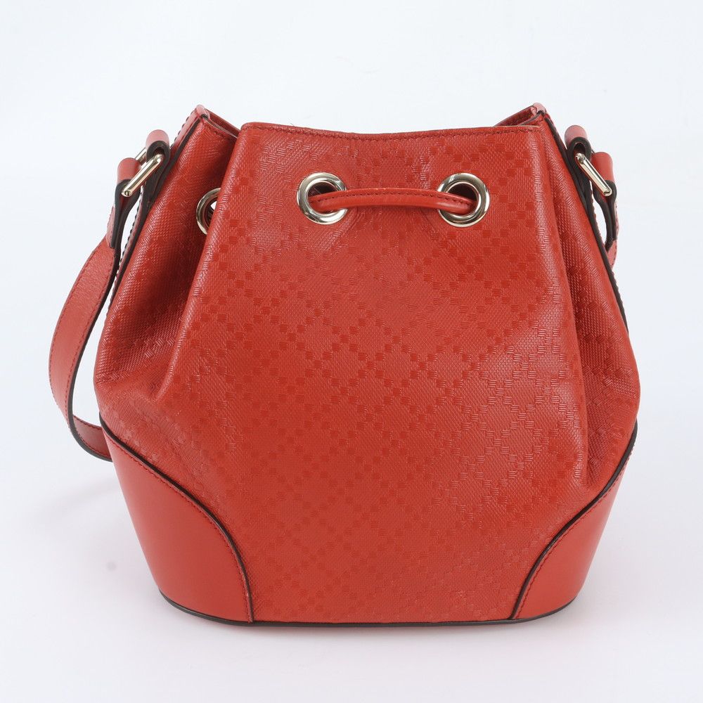 Gucci Diamante Bright Leather Shoulder Bag Crossbody — view 3