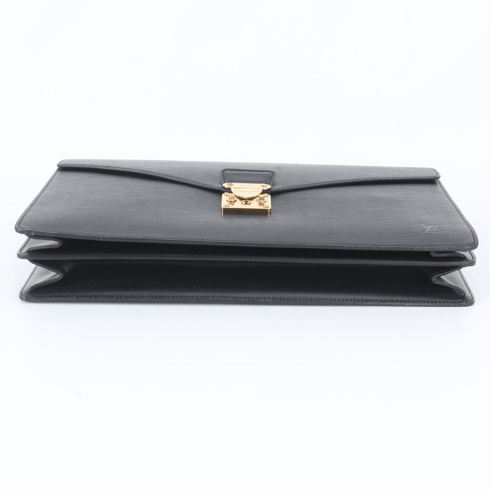 Louis Vuitton Epi Serviette Ambassador Leather Business Briefcase — view 6