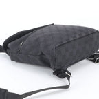 Gucci GG Canvas Leather Backpack Black — view 5