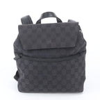 Gucci GG Canvas Leather Backpack Black