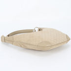 Gucci Leather Canvas Shoulder Bag Hand — view 5