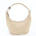 Gucci Leather Canvas Shoulder Bag Hand