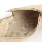 Gucci Leather Canvas Shoulder Bag Hand — view 7