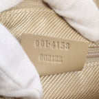 Gucci Leather Canvas Shoulder Bag Hand — view 9