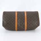 Louis Vuitton Monogram Keepall 50 Leather Boston Bag Tote Carry — view 6
