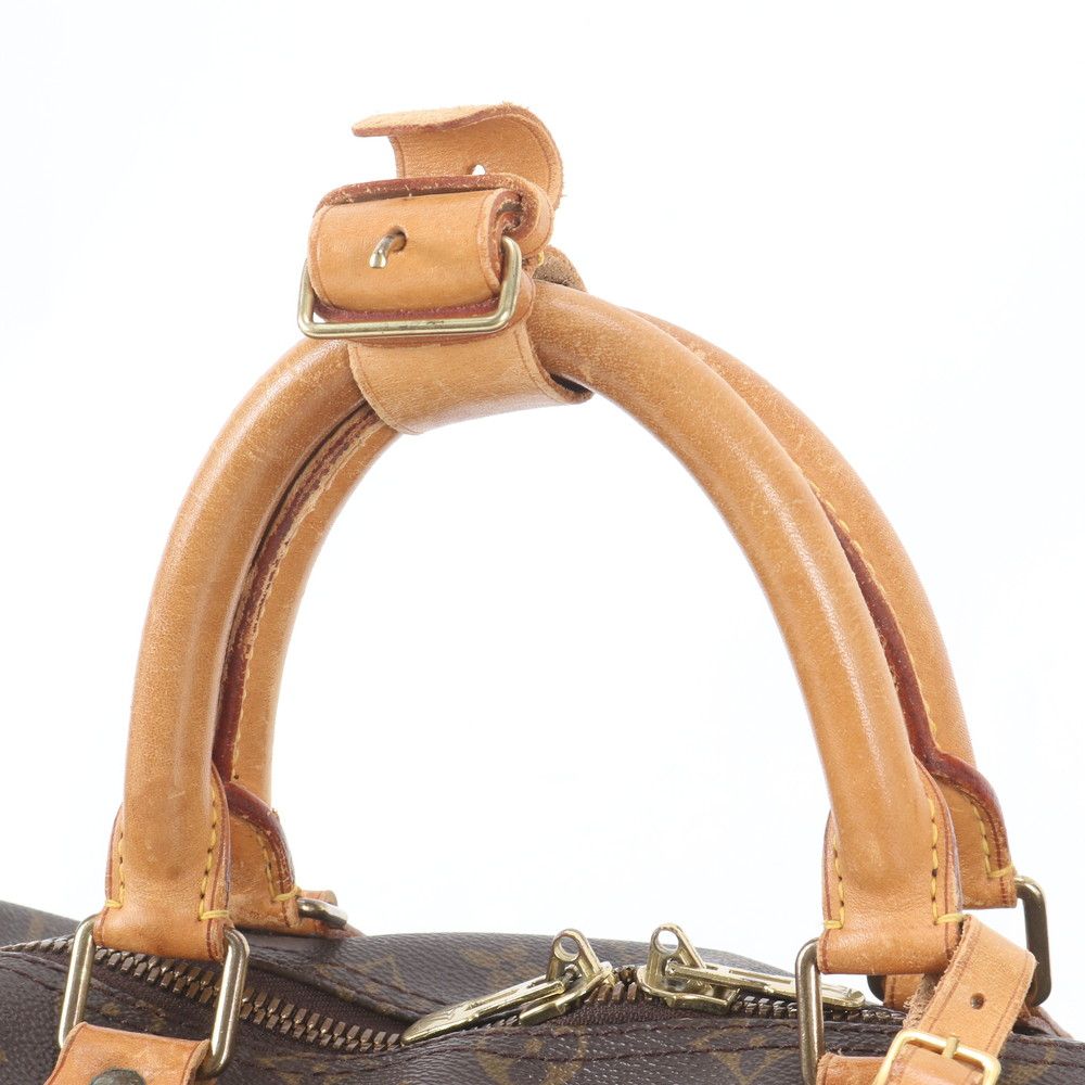 Louis Vuitton Monogram Keepall 50 Leather Boston Bag Tote Carry — view 2