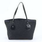 Gucci GG Canvas Joli Leather Tote Shoulder Hand Black — view 3