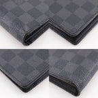 Louis Vuitton Portefeuille Brazza Damier Graphite Canvas Black Wallet — view 4