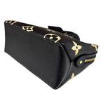 Louis Vuitton Petit Palais PM Bicolor Monogram Empreinte Shoulder Bag Black — view 6